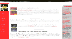 Desktop Screenshot of hackinglinuxexposed.com
